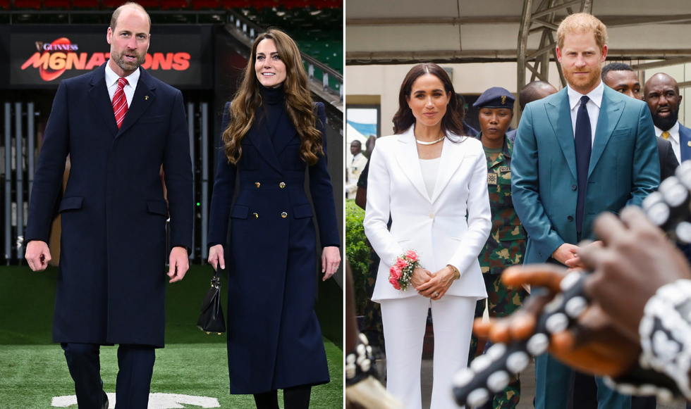 Prince William, Harry, Meghan and Kate