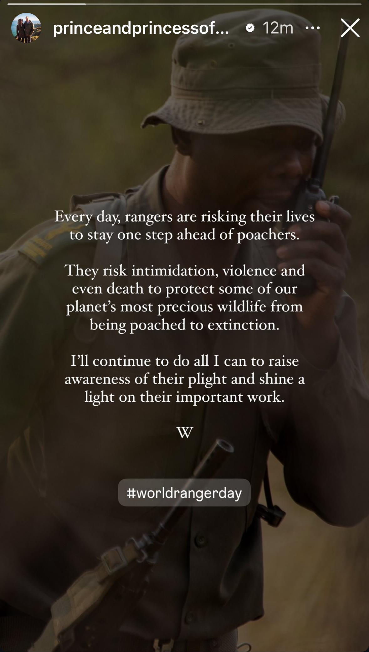 Prince William Instagram