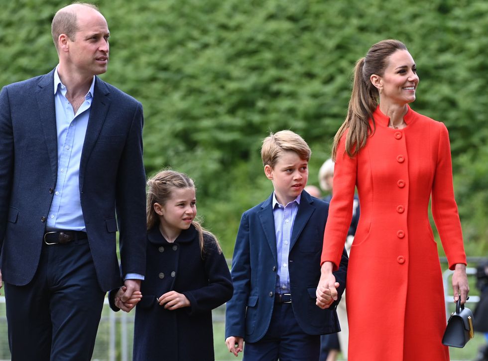 Prince William, Kate and Prince George