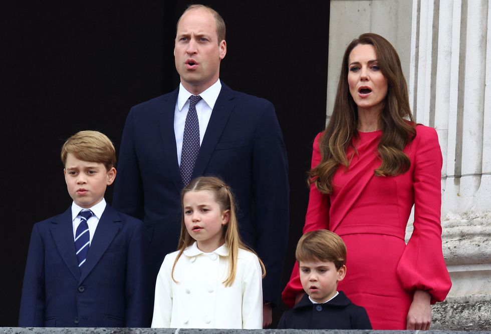 Prince William, Kate and their children