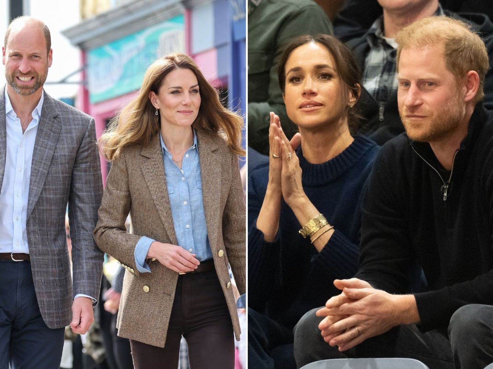 Prince William, Kate Middleton, Meghan Markle, Prince Harry