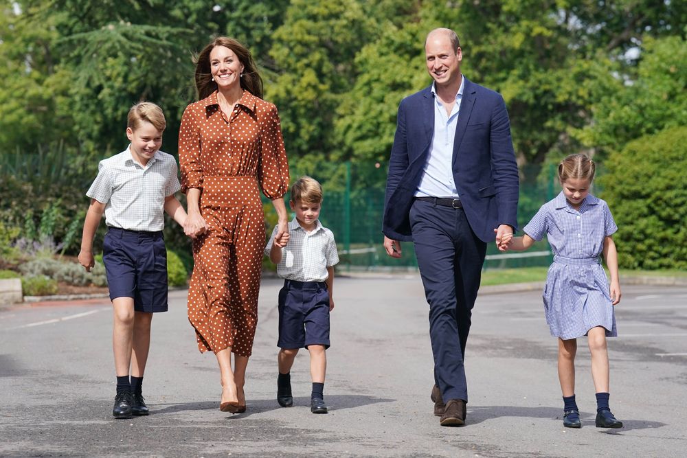 Prince William, Kate Middleton, Prince George, Princess Charlotte, Prince Louis