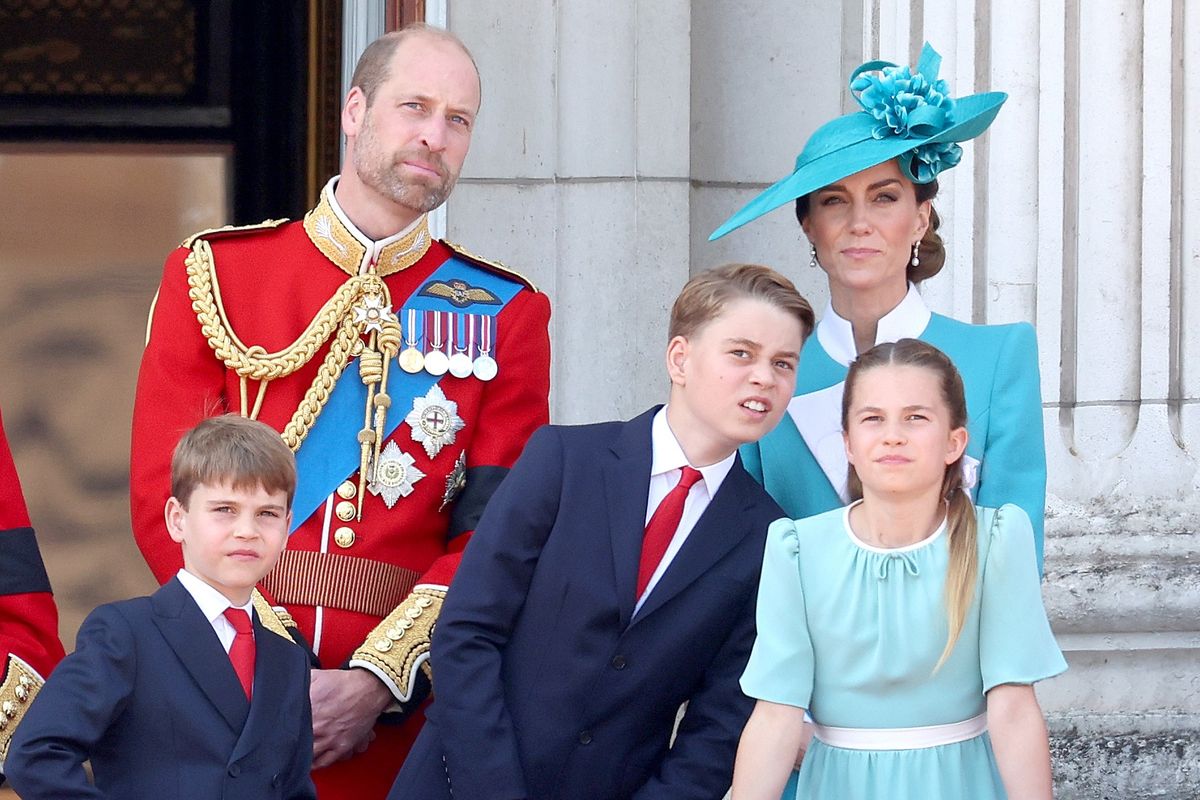 Prince William, Kate Middleton, Prince George, Princess Charlotte, Prince Louis