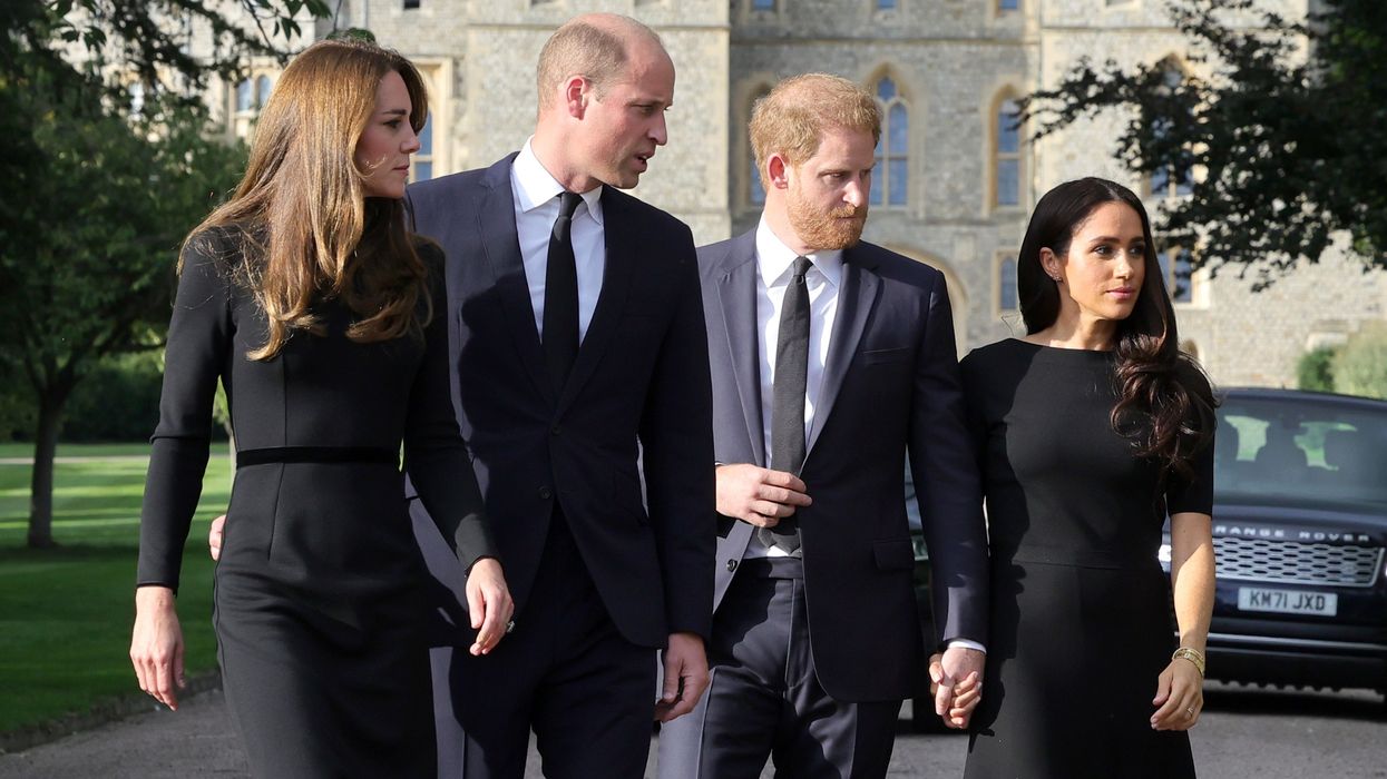 Prince William, Kate Middleton, Prince Harry and Meghan Markle
