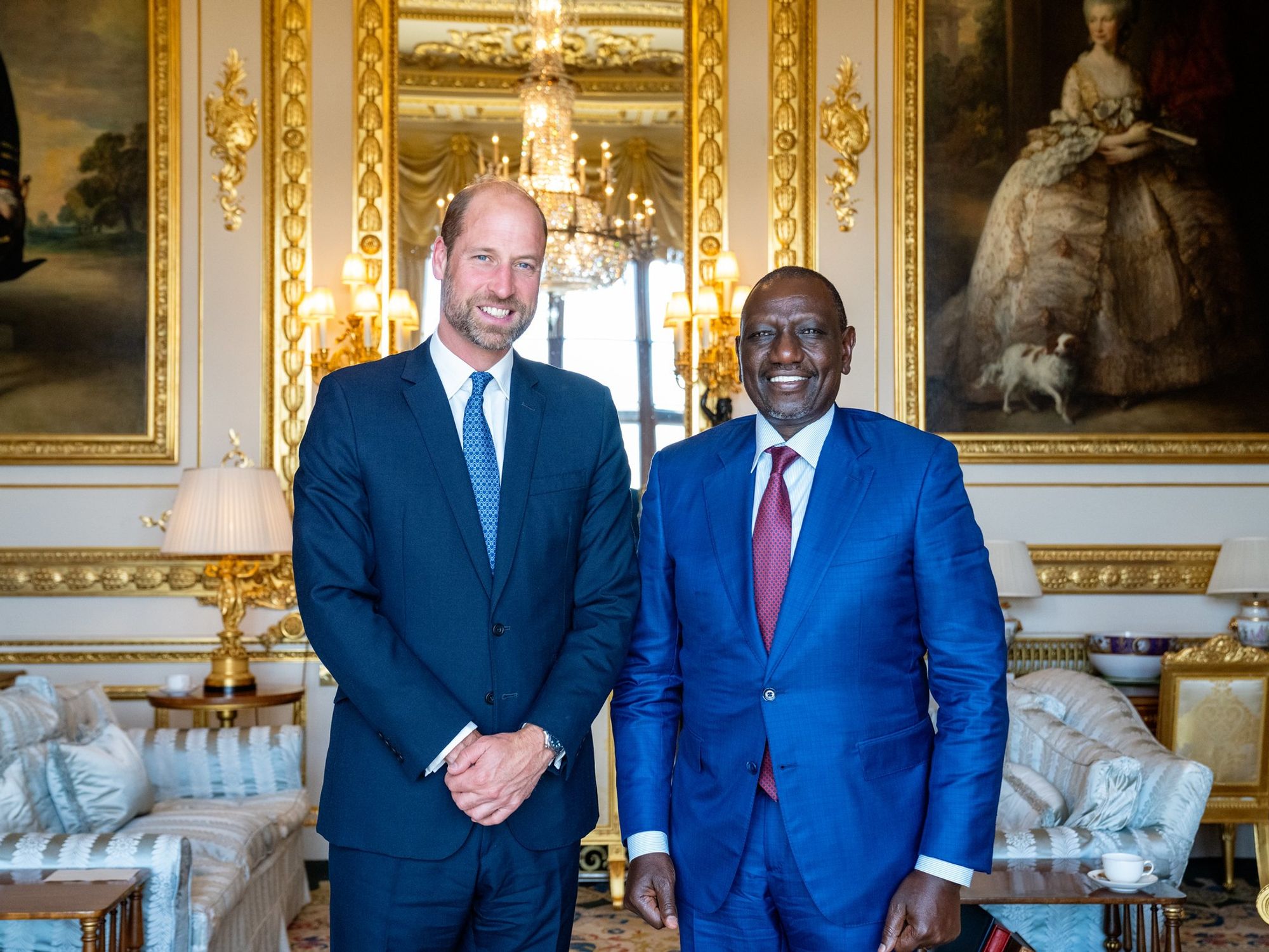 Prince William, Kenyan President William Ruto