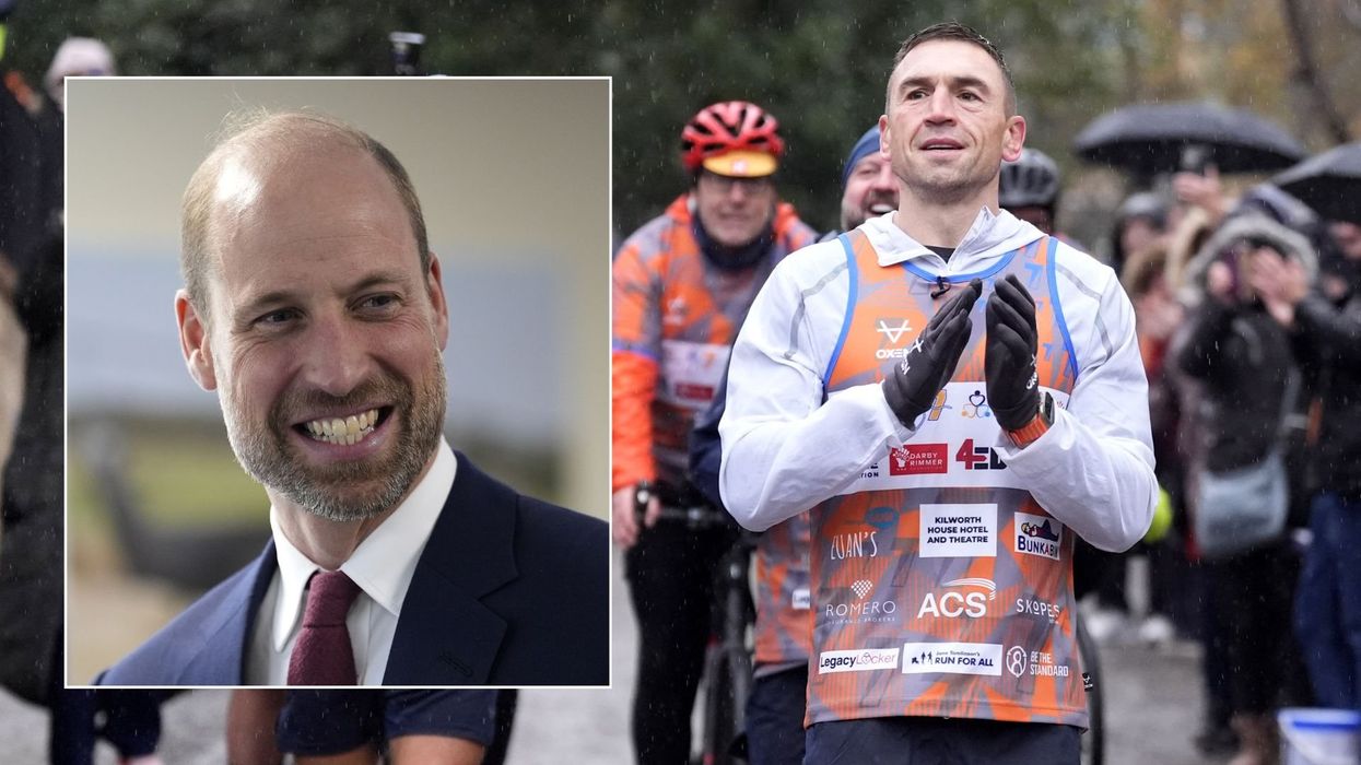 Prince William, Kevin Sinfield