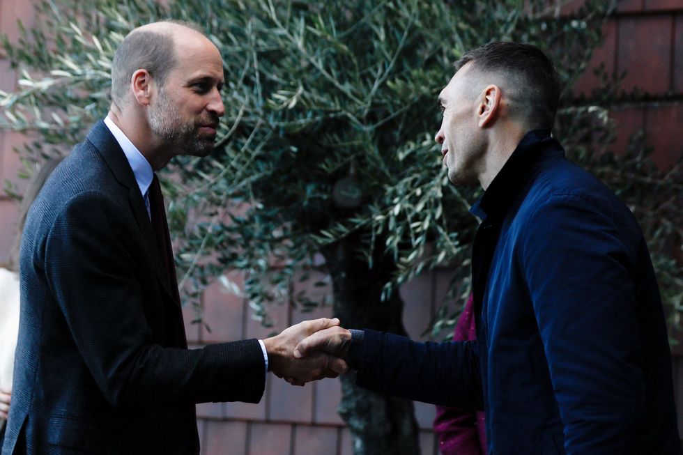 Prince William, Kevin Sinfield