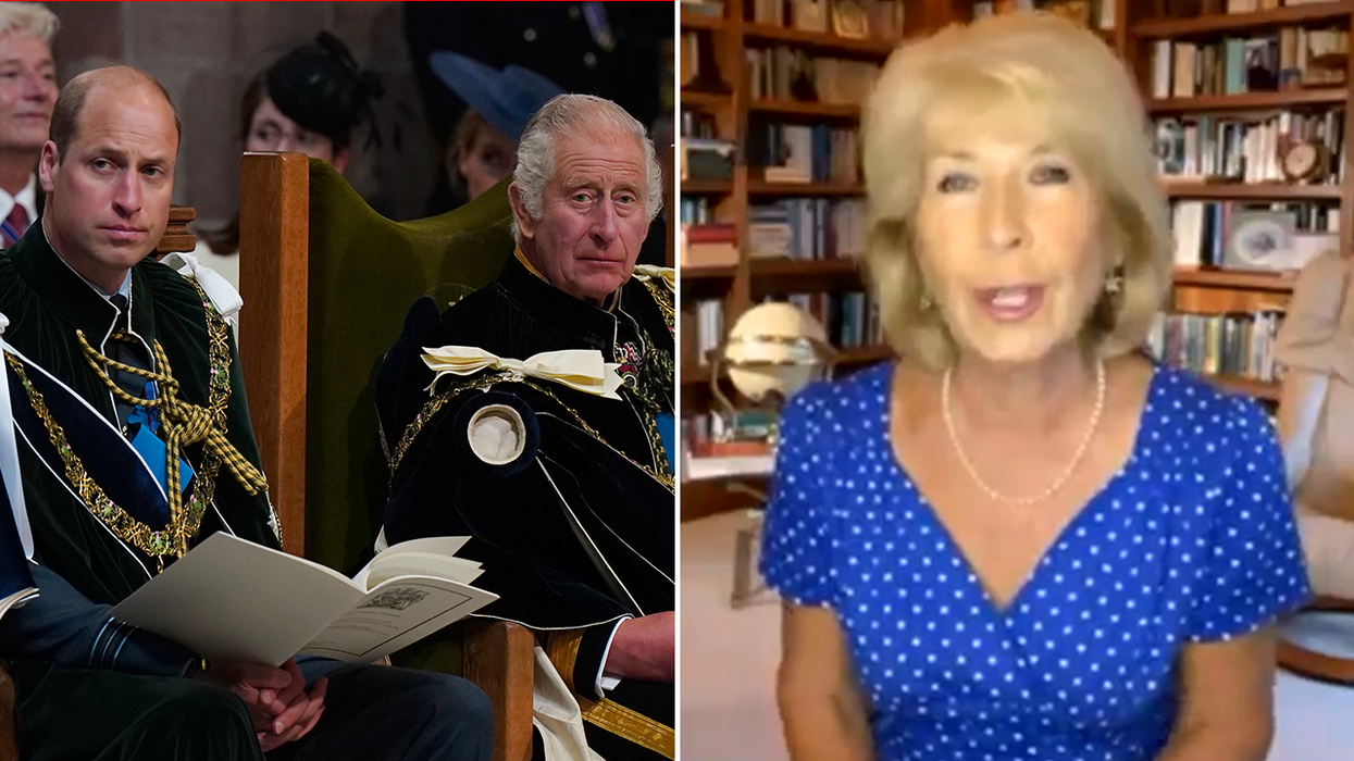 Prince William, King Charles and Jennie Bond