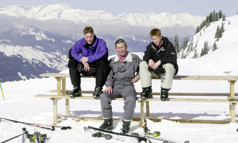 Prince William, King Charles, Prince Harry