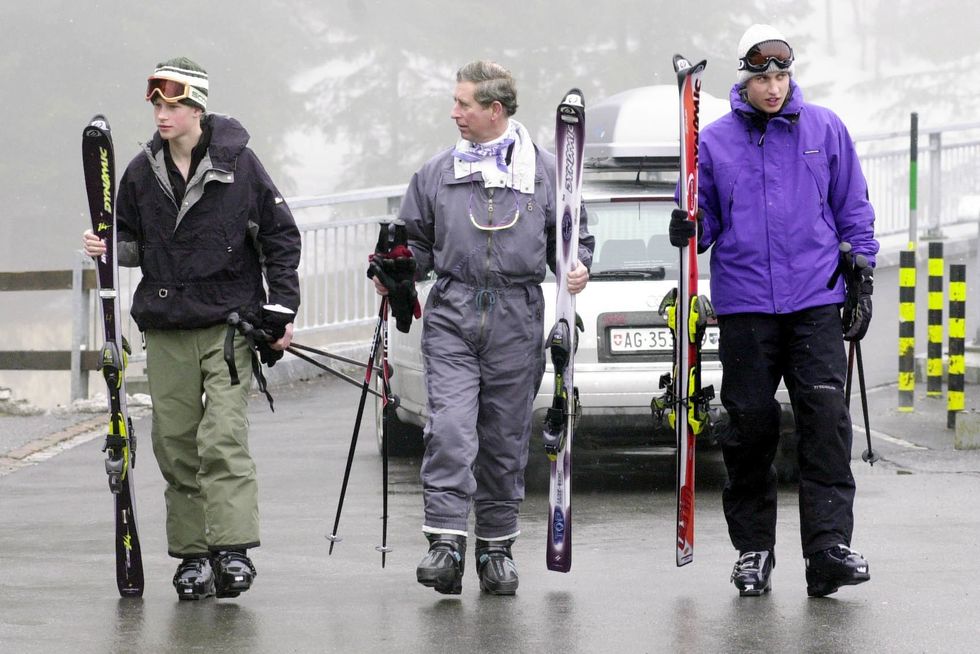Prince William, King Charles, Prince Harry