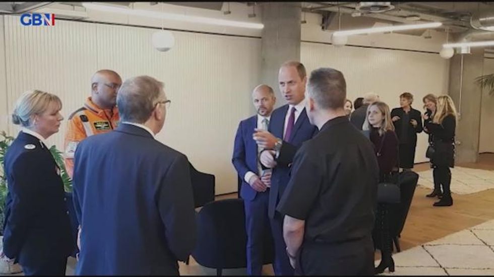 Prince William reveals 'stresses' he faced as an air ambulance pilot at mental health event
