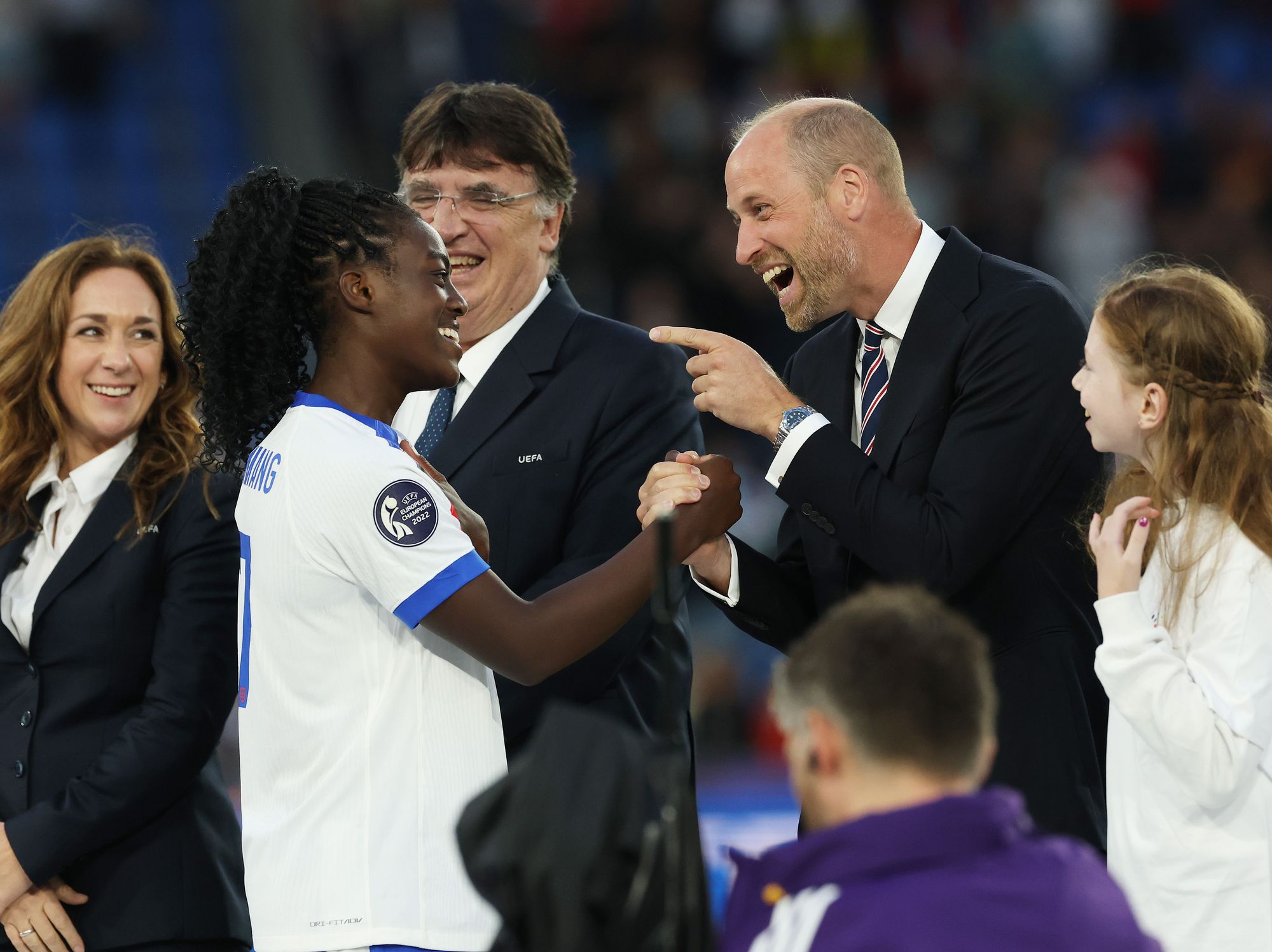 Prince William, Michelle Agyemang