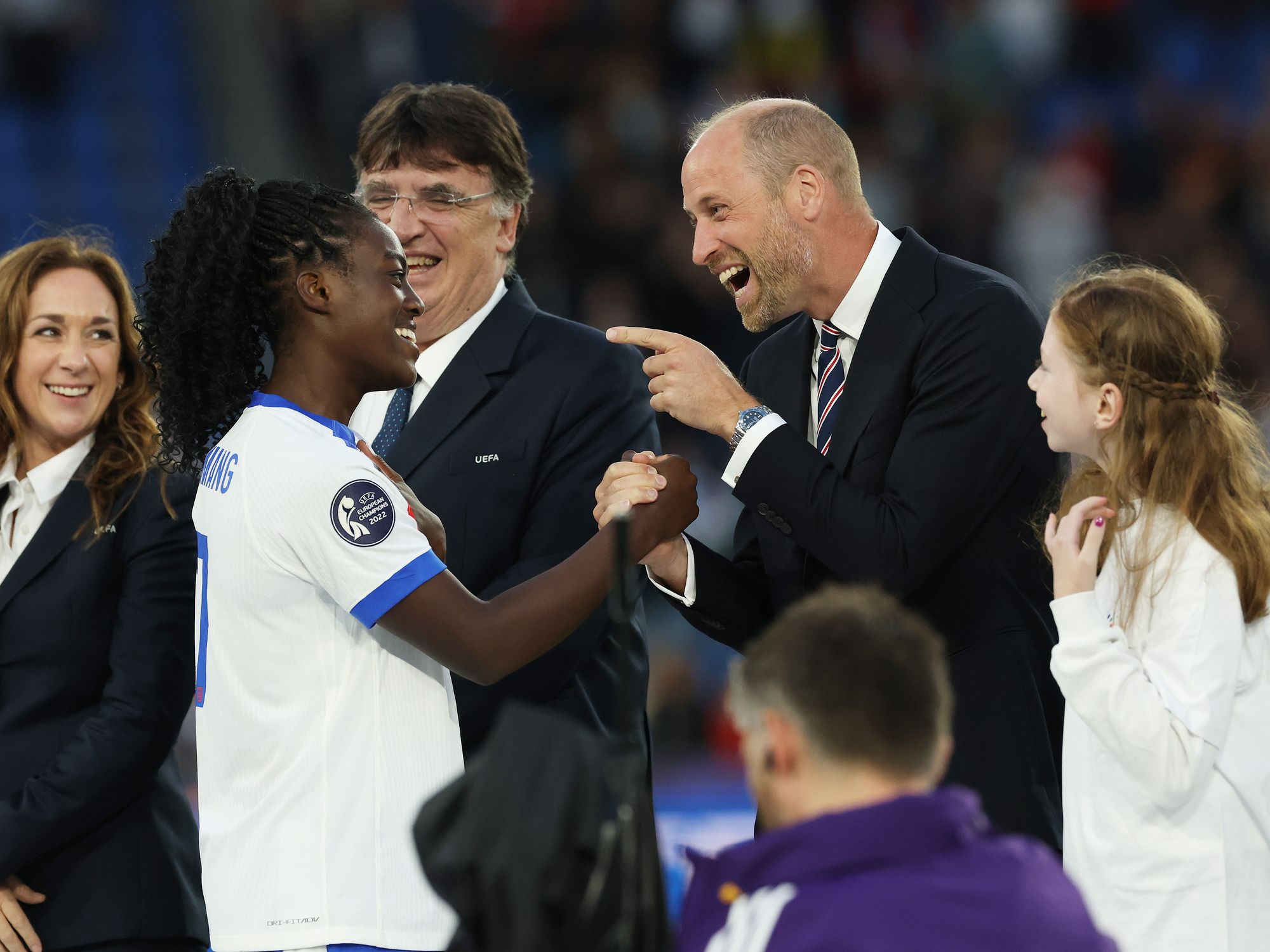 Prince William, Michelle Agyemang