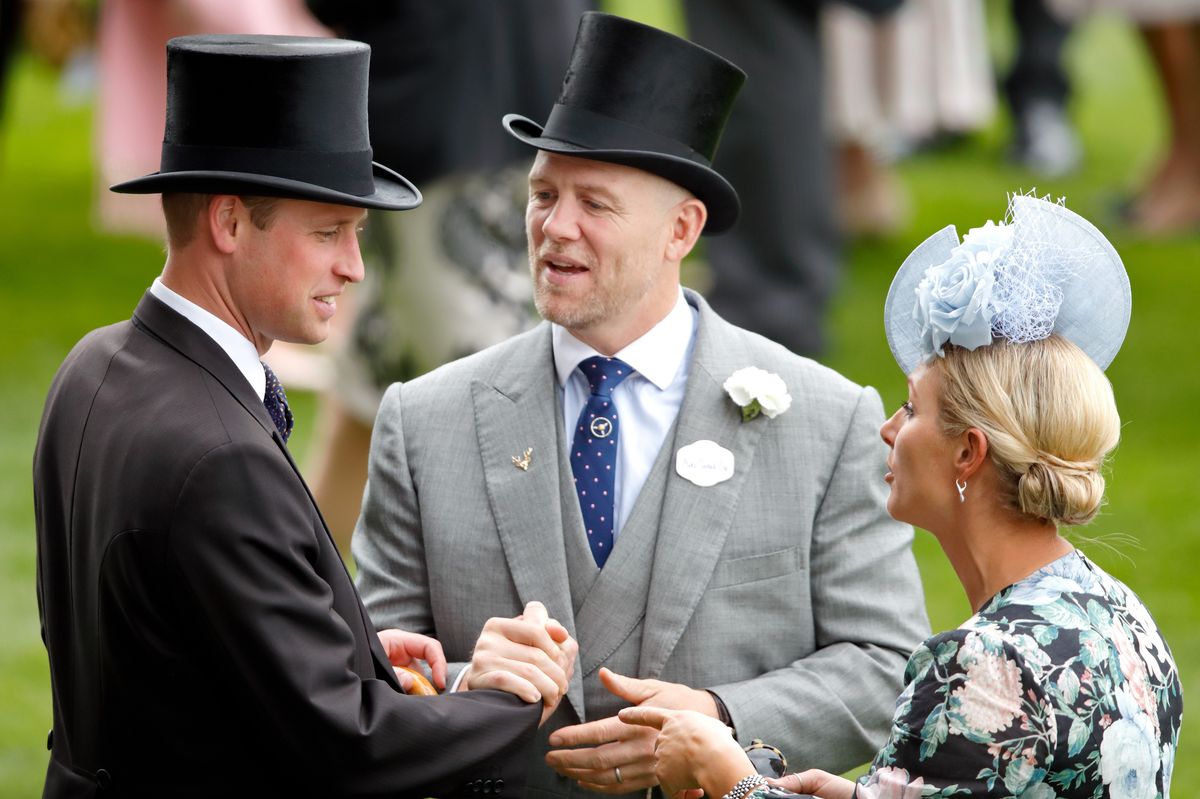 Prince William, Mike Tindall, Zara Tindall