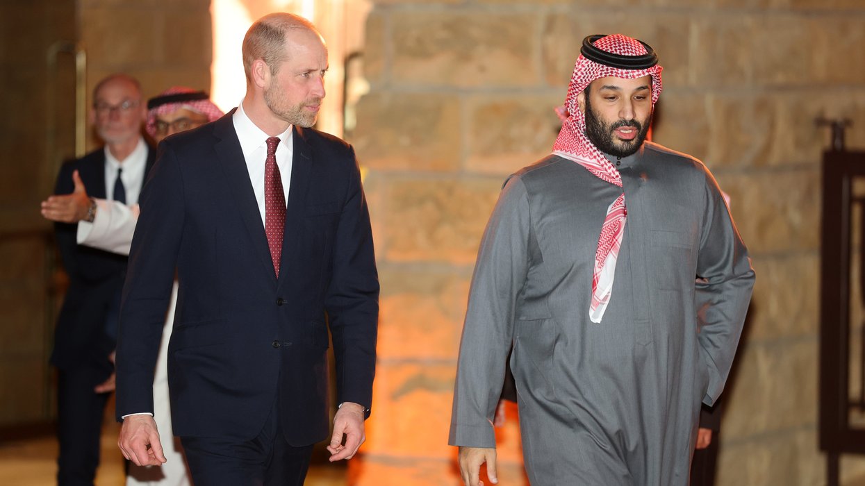 Prince William, Mohammed bin Salman bin Abdulaziz Al Saud