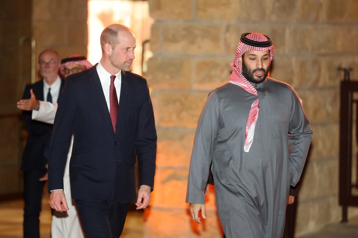 Prince William, Mohammed bin Salman bin Abdulaziz Al Saud