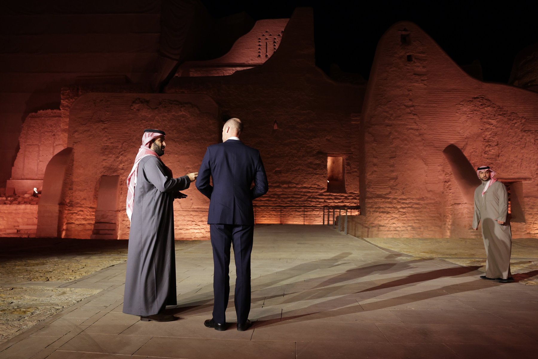 Prince William, Mohammed bin Salman bin Abdulaziz Al Saud