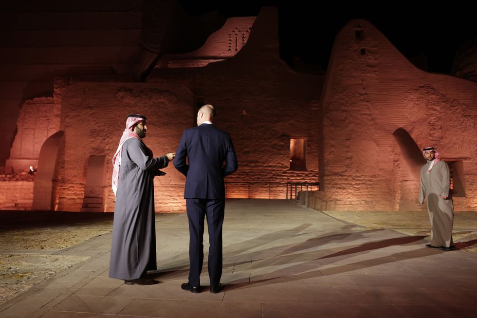Prince William, Mohammed bin Salman bin Abdulaziz Al Saud