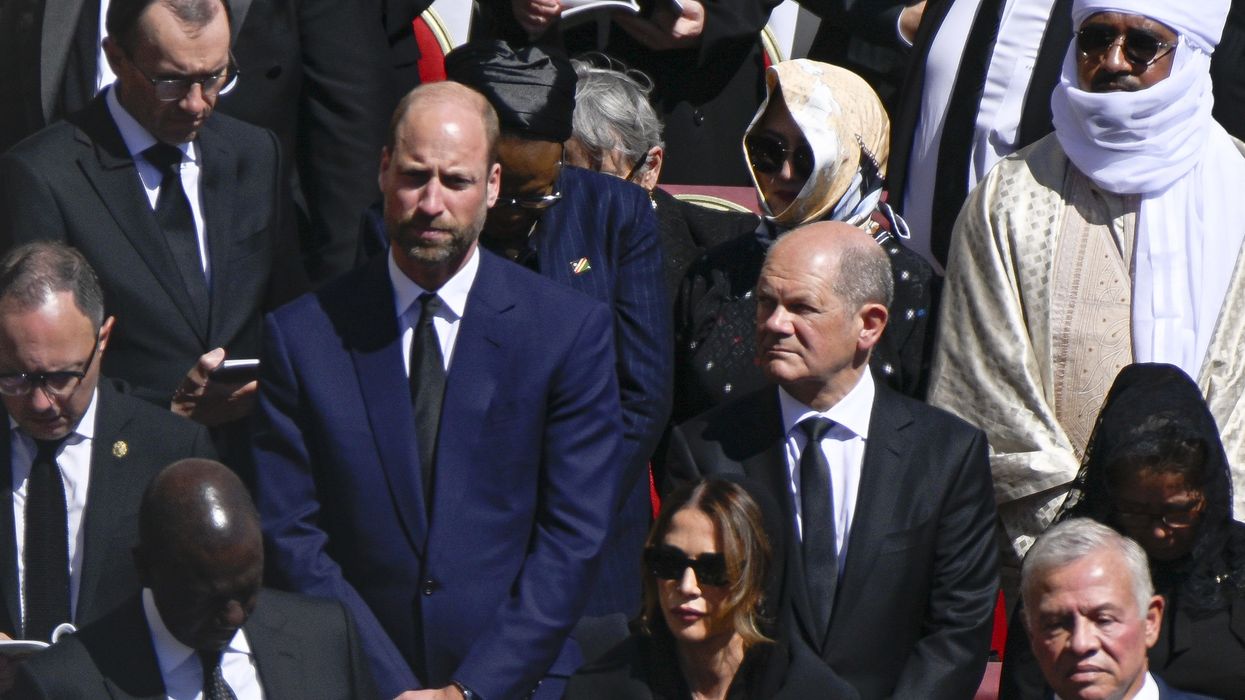 Prince William, Olaf Scholz