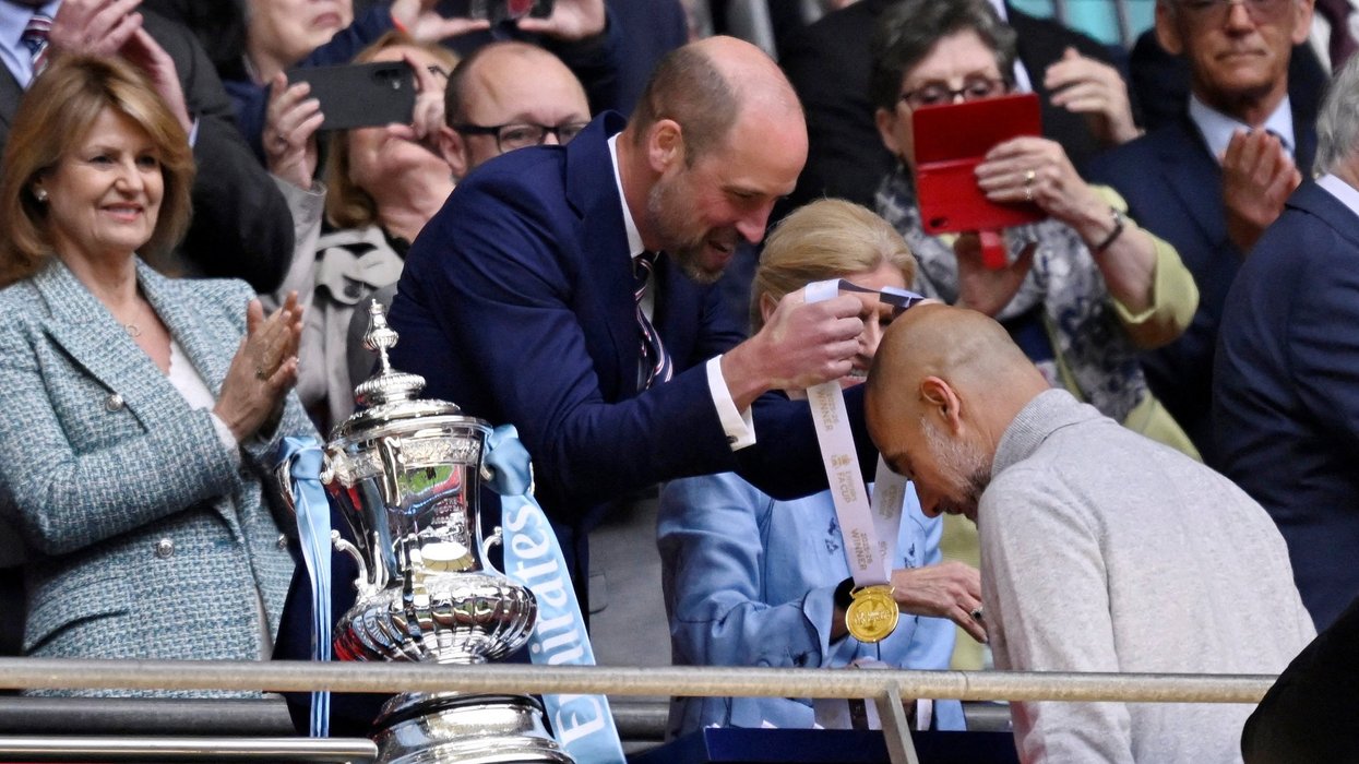 Prince William, Pep Guardiola