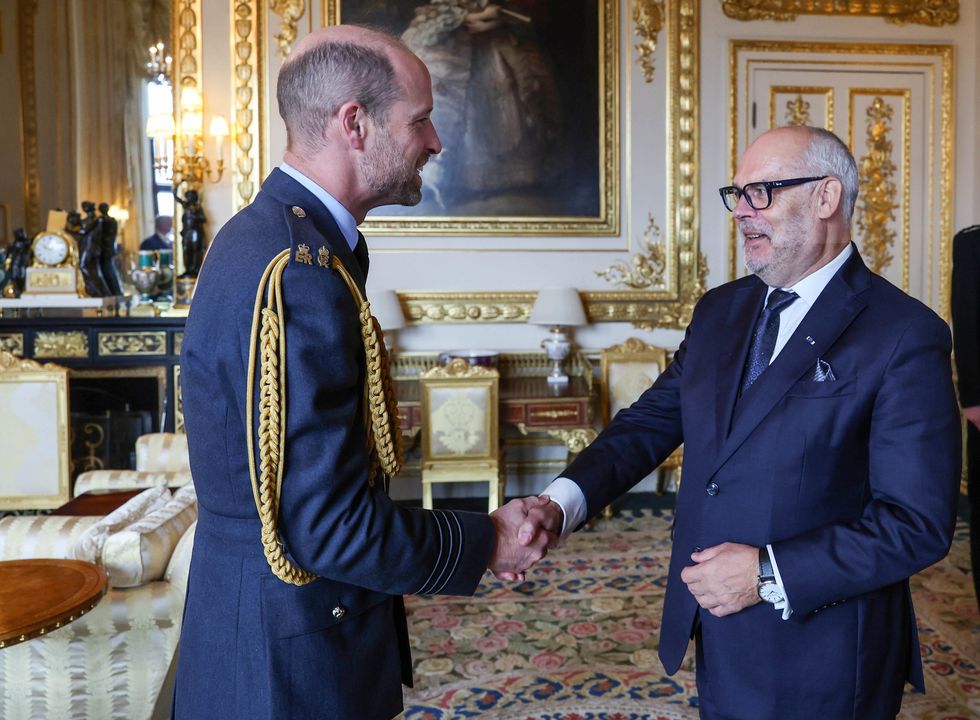 Prince William,  President Alar Karis