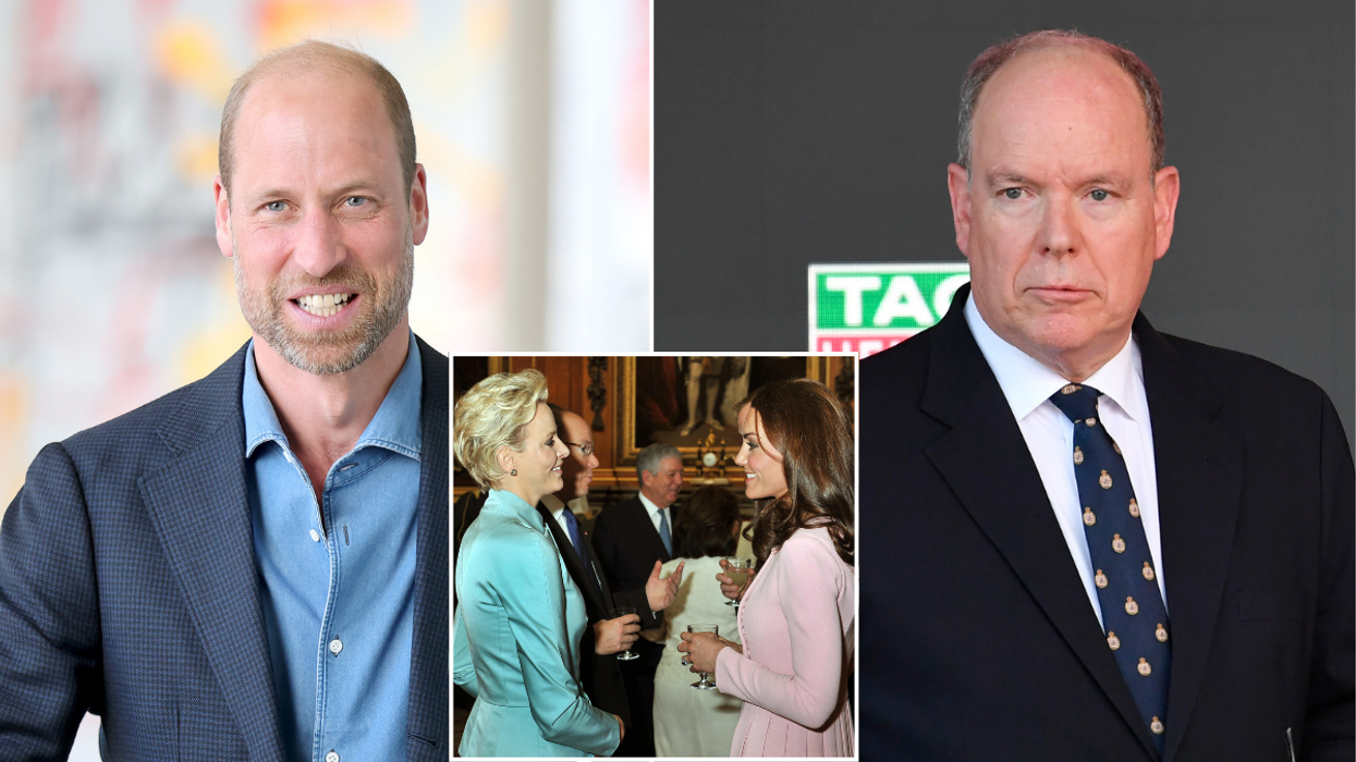 Prince William, Prince Albert of Monaco, Kate and Charlene
