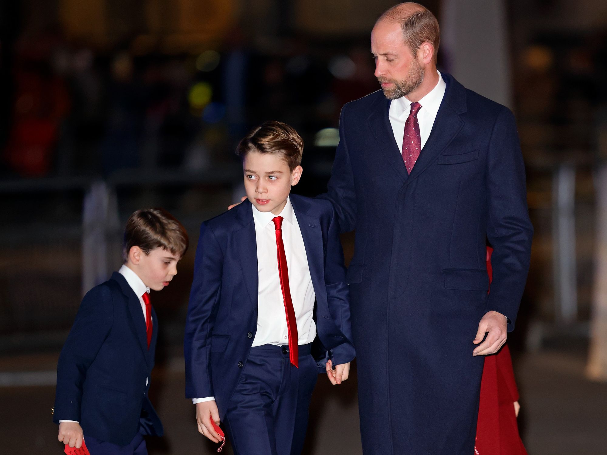 Prince William, Prince George and Prince Louis