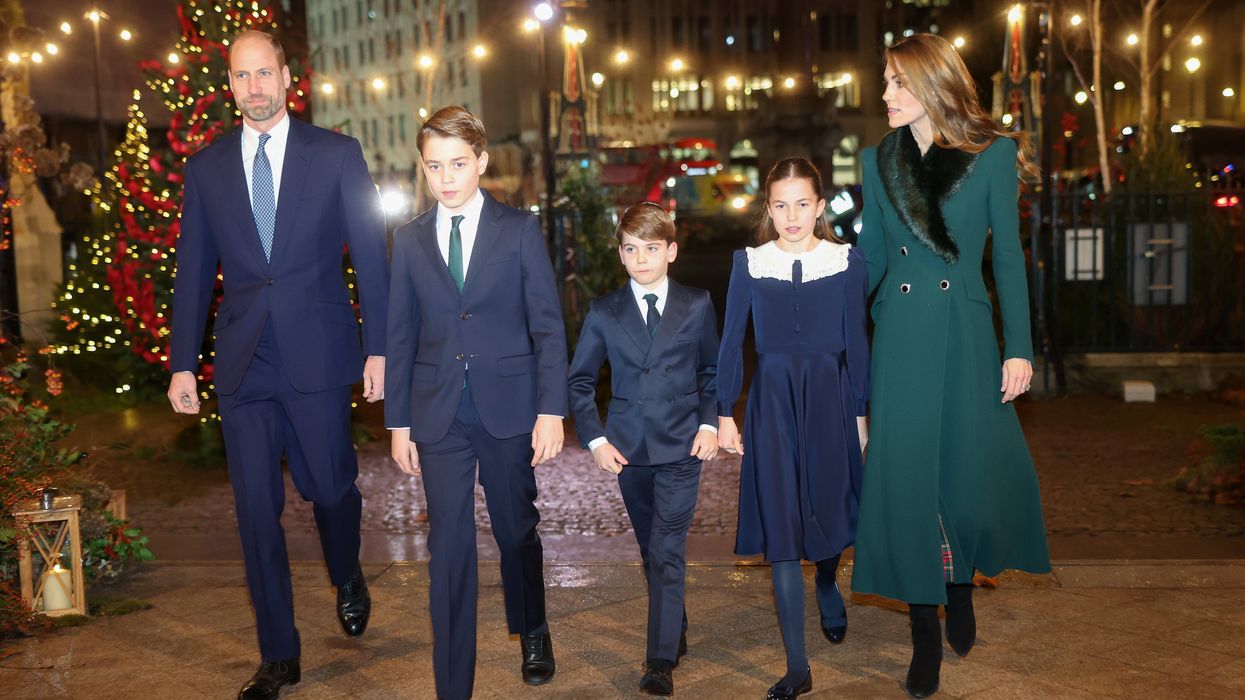 Prince William, Prince George, Prince Louis, Princess Charlotte, Princess Kate
