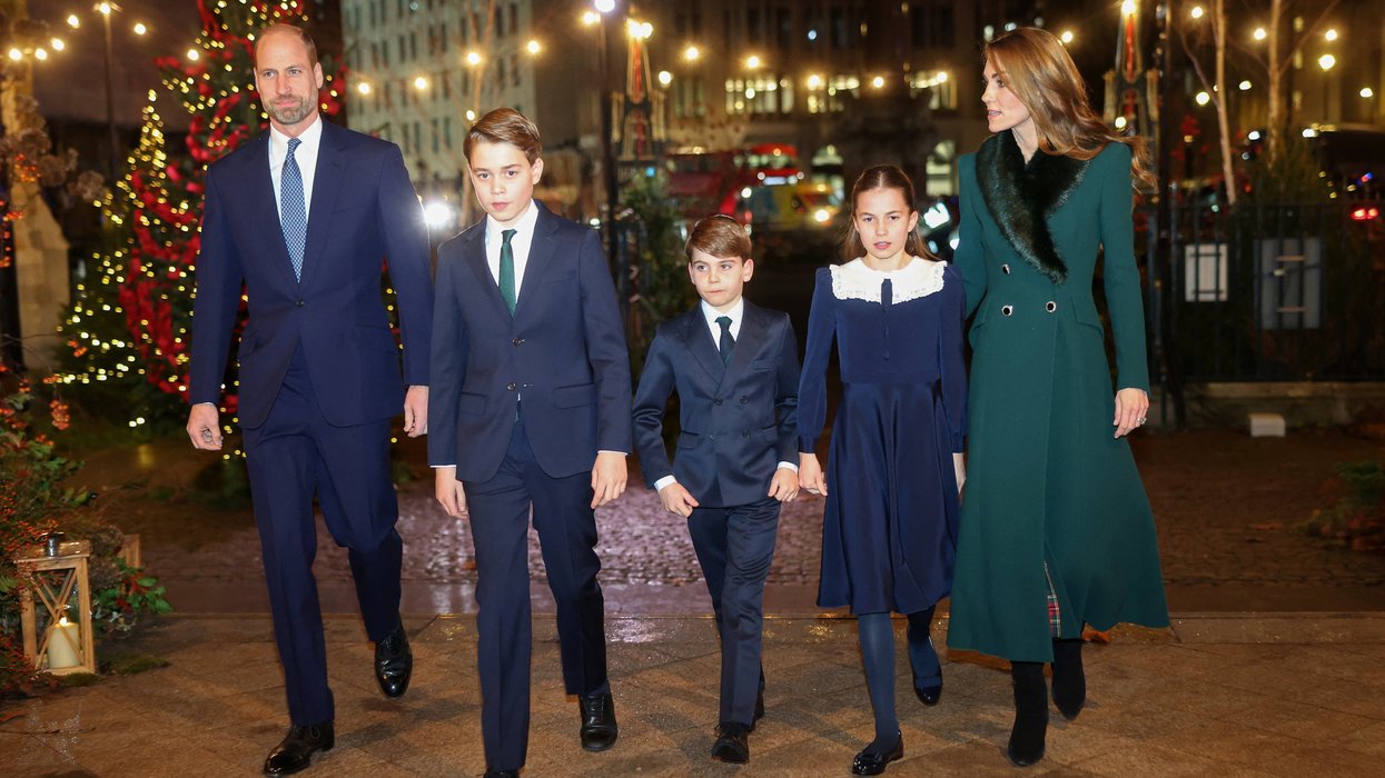 Prince William, Prince George, Prince Louis, Princess Charlotte, Princess Kate
