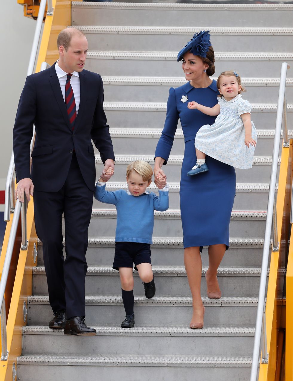 Prince William, Prince George, Princess Kate, Princess Charlotte