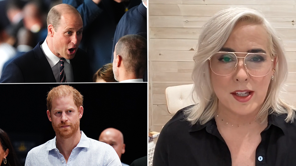 Prince William, Prince Harry and Maureen Callahan