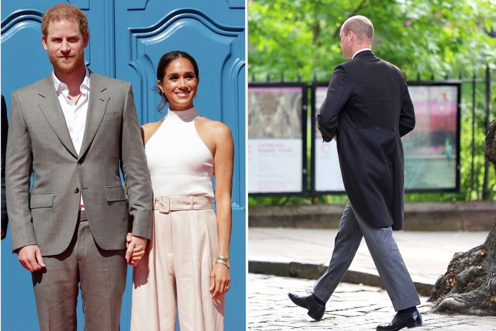 Prince William, Prince Harry and Meghan Markle