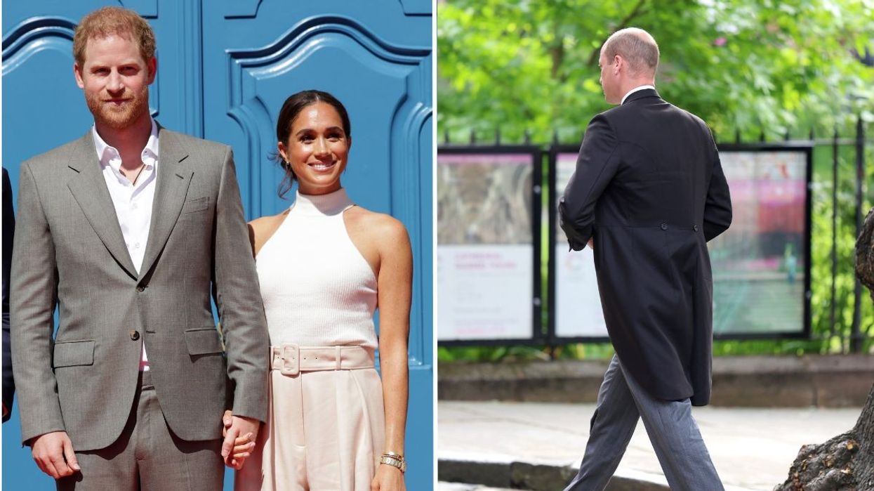 Prince William, Prince Harry and Meghan Markle