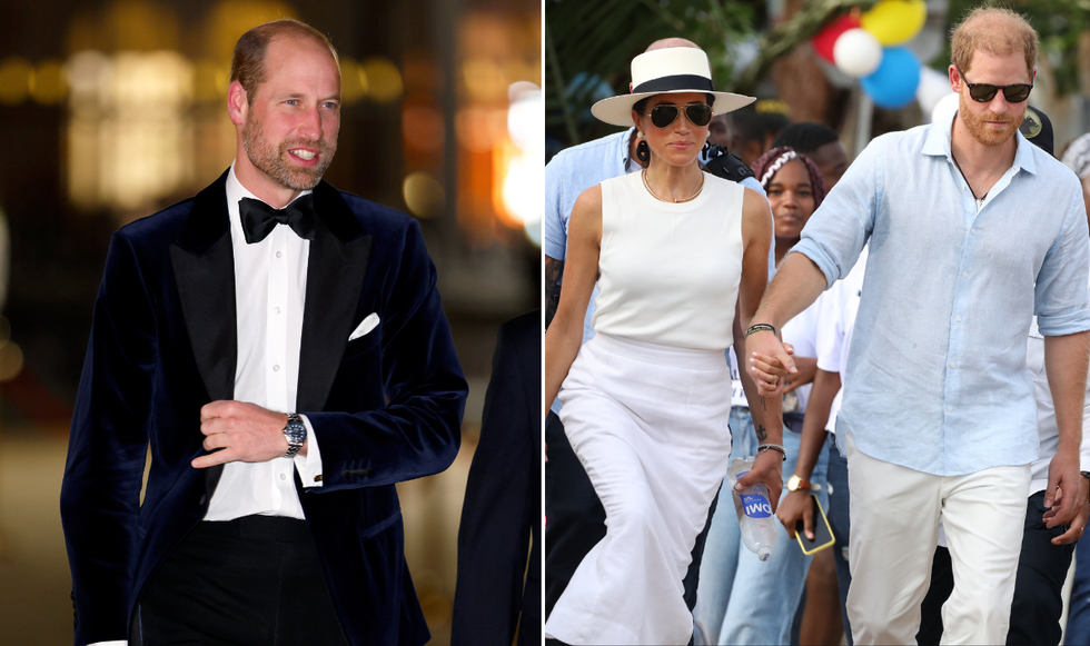 Prince William, Prince Harry and Meghan Markle