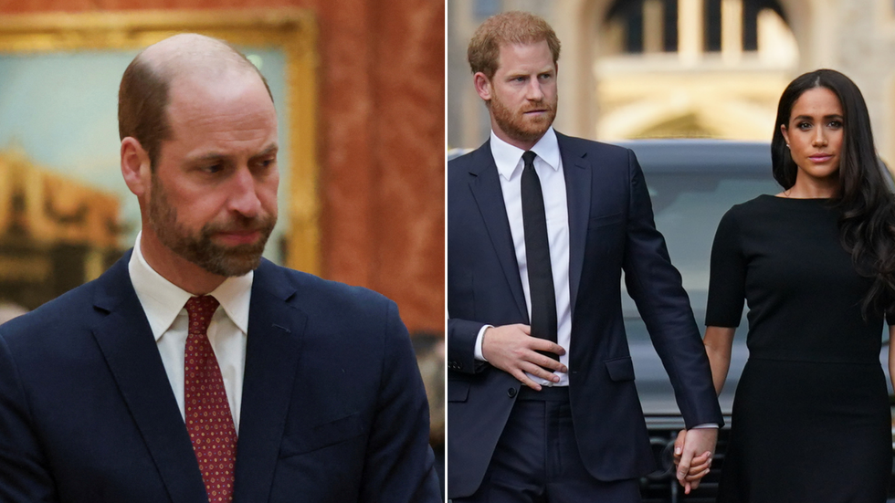 Prince William 'ignoring rift' with Prince Harry and Meghan Markle as