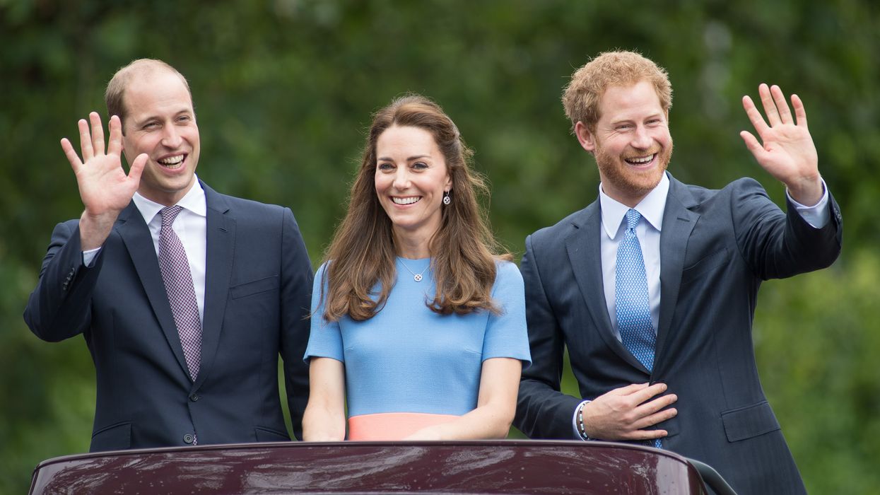 Prince William, Prince Harry and Princess Kate