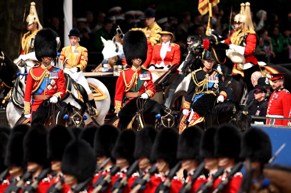Prince William, Princess Anne, Prince Edward