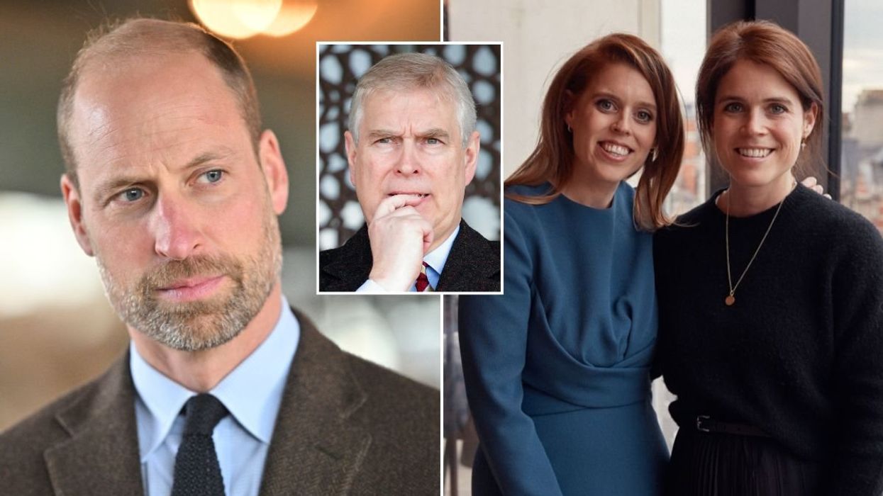 Prince William, Princess Beatrice, Princess Eugenie, Prince Andrew