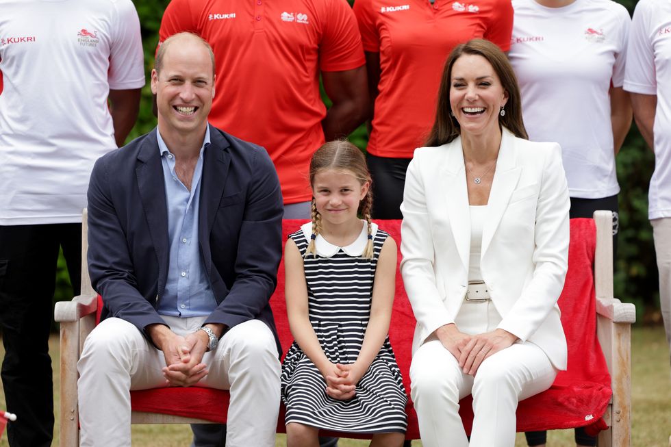 Prince William, Princess Charlotte, Kate Middleton