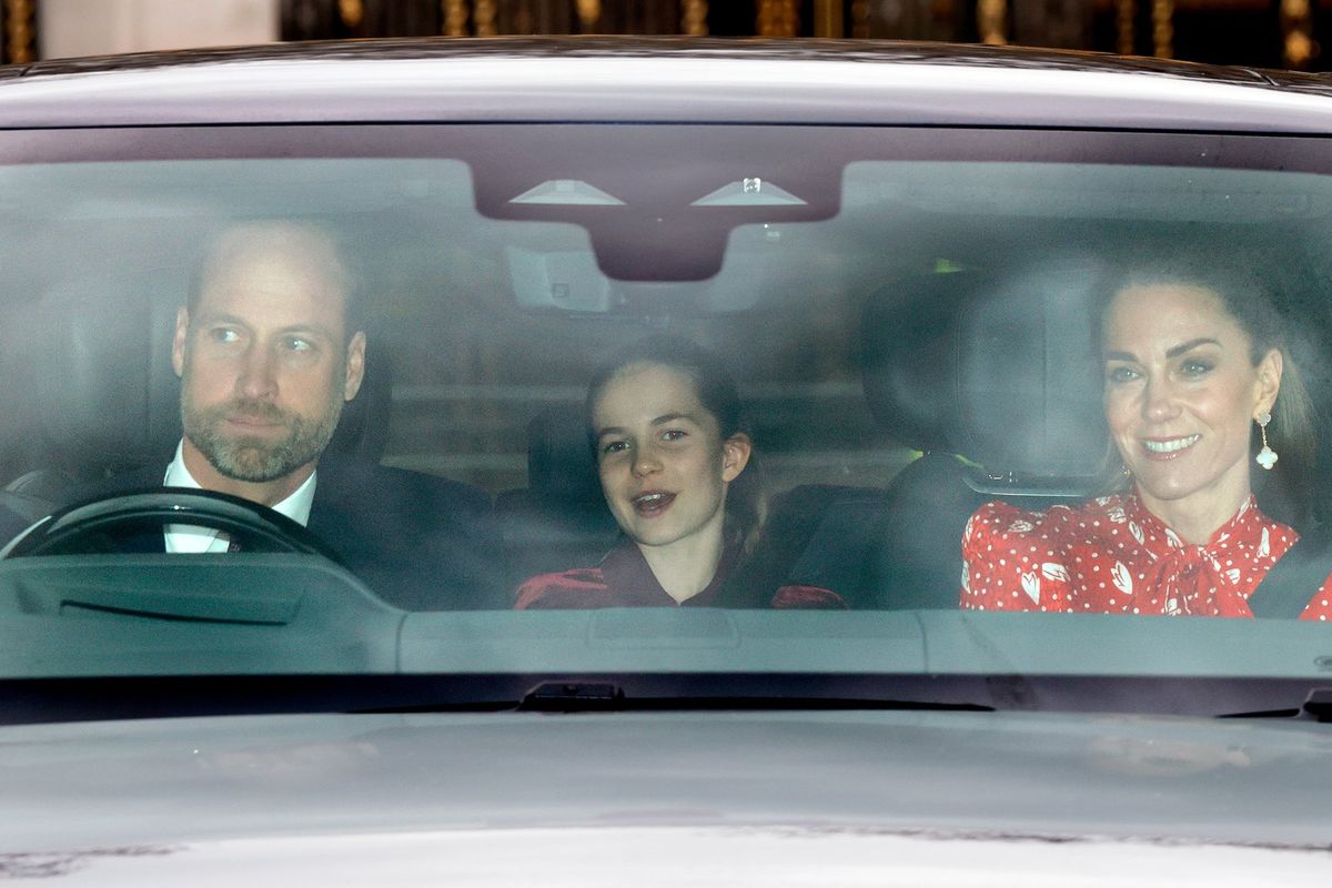 Prince William, Princess Charlotte, Princess Kate