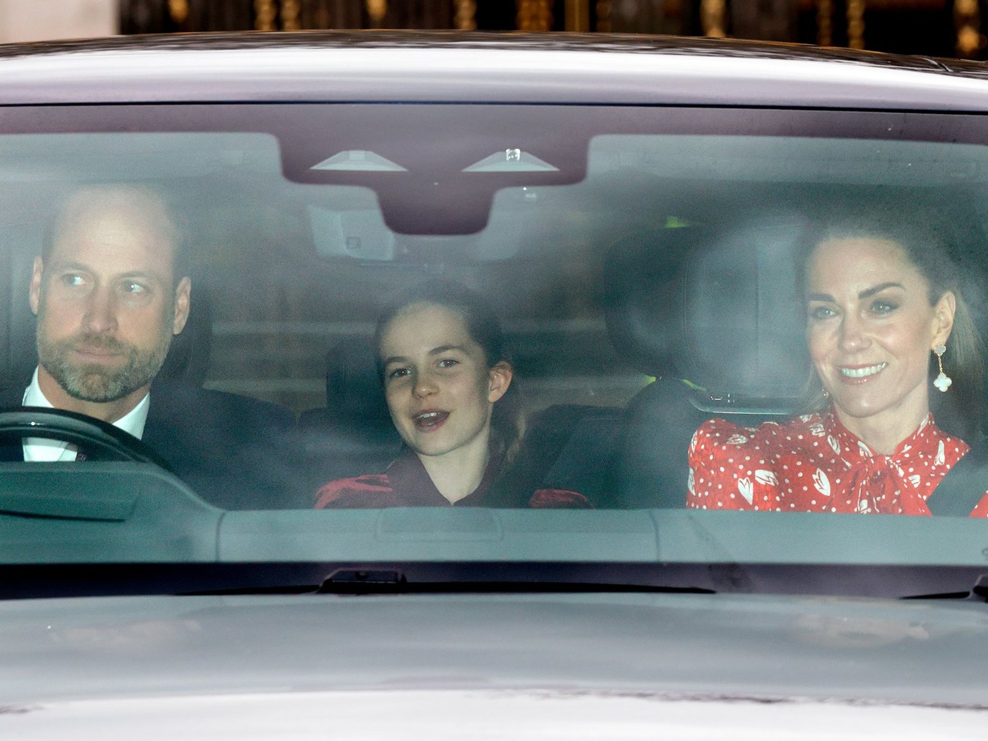 Prince William, Princess Charlotte, Princess Kate