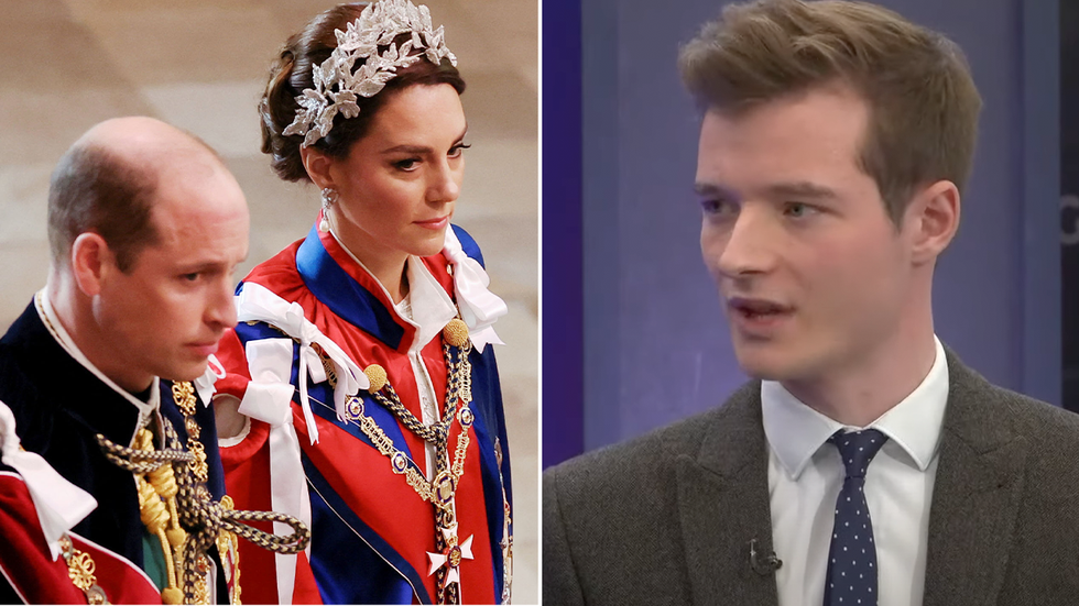 Prince William, Princess Kate and Cameron Walker