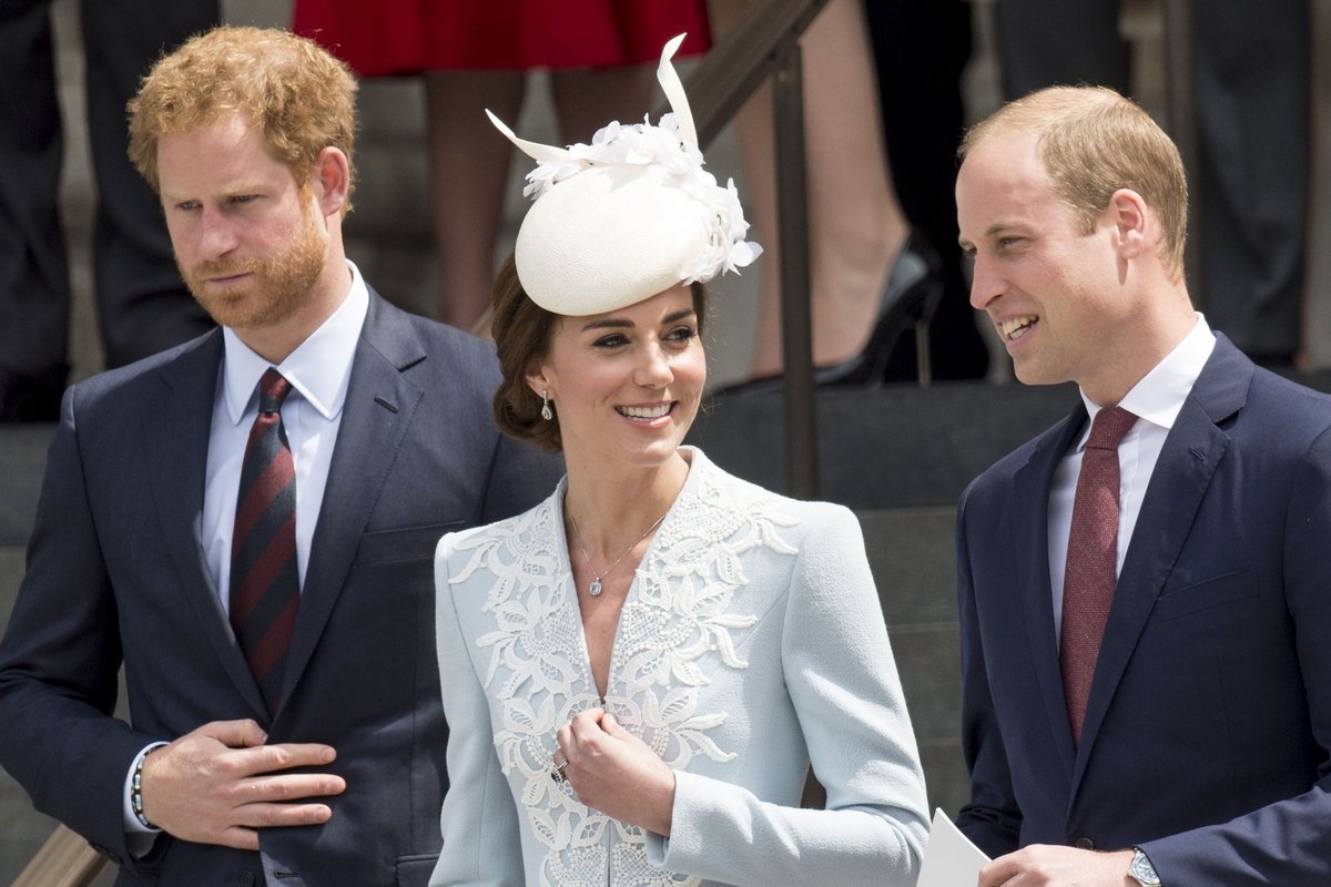 Prince William, Princess Kate and Prince Harry