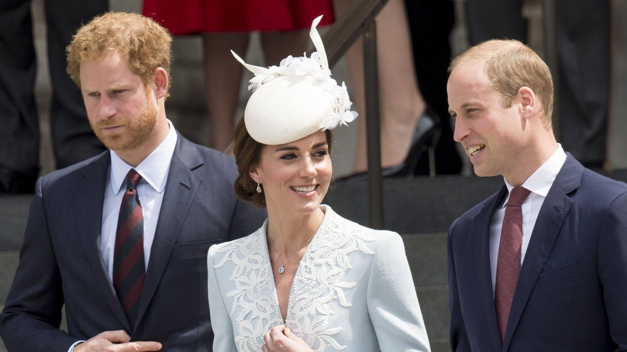 Prince William, Princess Kate and Prince Harry