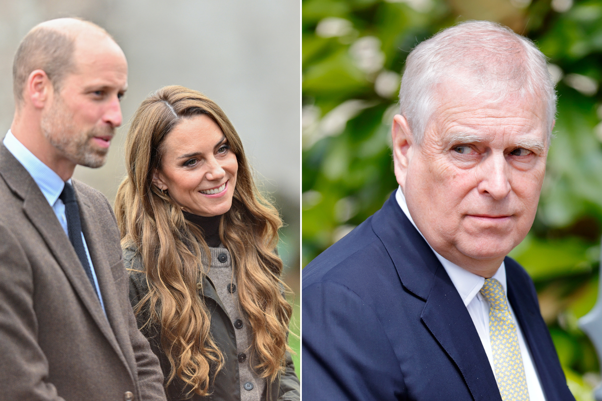 Prince William, Princess Kate, Andrew Mountbatten Windsor