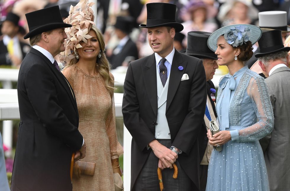 Prince William, Princess Kate, King Willem-Alexander and Queen Maxima