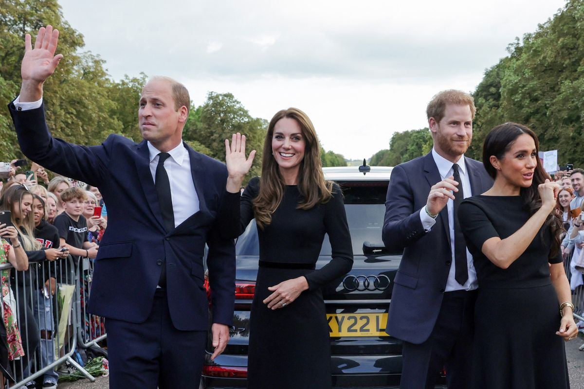 Prince William, Princess Kate, Prince Harry and Meghan Markle