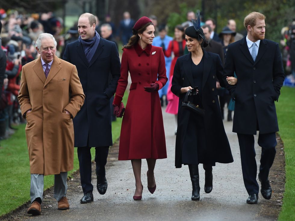 Prince William, Princess Kate, Prince Harry and Meghan Markle