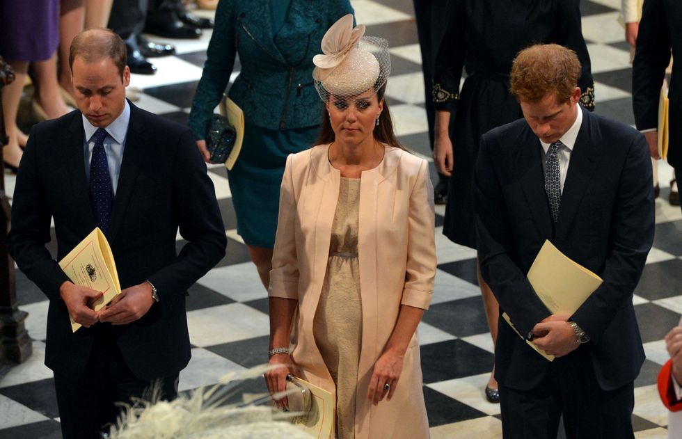 Prince William, Princess Kate, Prince Harry