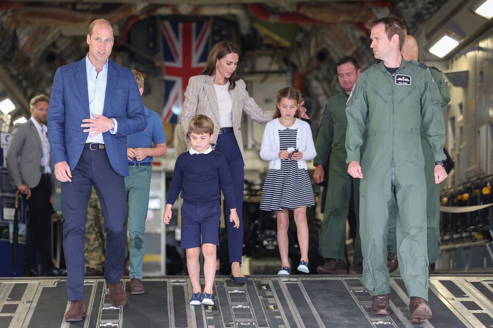 Prince William, Princess Kate, Princess Charlotte, Prince Louis